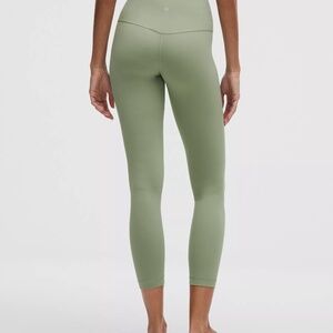 lululemon Align™ High-Rise Pant 25", desert Green color, SZ 4
